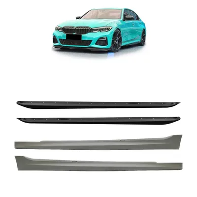 Dokładka BMW 3 G20 G21 Progi Carbon Look
