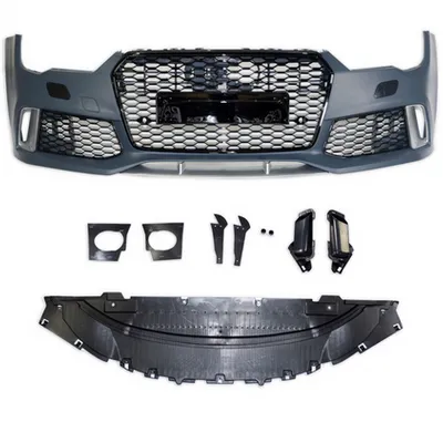 Przedni zderzak sport zestaw z grillem AUDI A7 Facelift 2015-2019