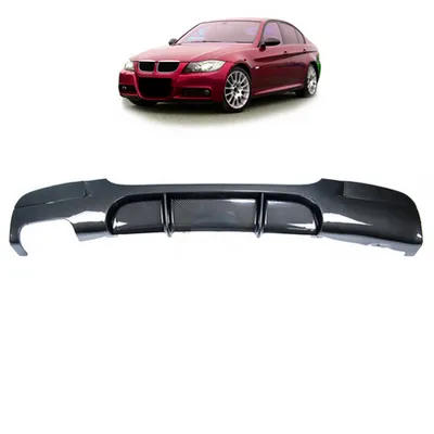 Tylny dyfuzor Carbon Look BMW 3 E90 E91 2004-2011