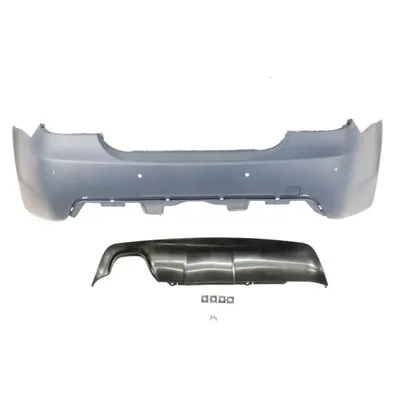 Zderzak tylny do bmw 5 e60 sedan 07-10 18 mm pdc