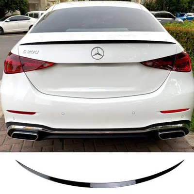 Spoiler na klape mercedes w206 c-kl glossy black