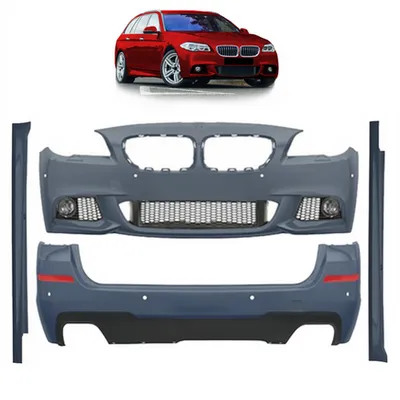 Zestaw dokładek zderzaków PDC SRA Lampy przeciwmgielne BMW 5 F11 przed liftem 2010-2013