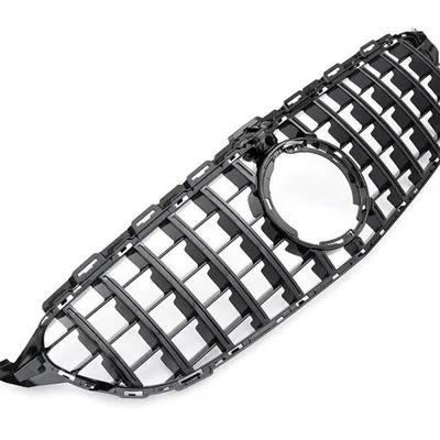 Grill mercedes w205 3/18- look c63 panamericana bl