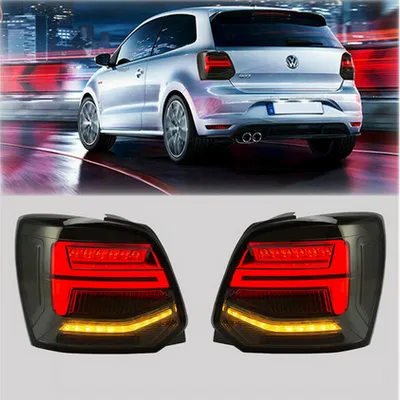 Zestaw Lamp Tylnych Dynamic LED Smoke VW POLO V 2009-2014