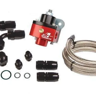 Regulator ciśnienia paliwa Aeromotive SS Dead-Head + Przewody