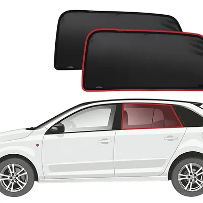 Zasłonki osłony tylnych szyb SKODA RAPID hatchback 2013-2019