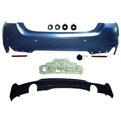 Tylny zderzak sport PDC zestaw z dyfuzorem BMW 4 F32 F33 F36 2013-2021
