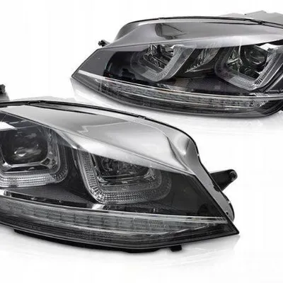 Lampy reflektory ringi led do vw golf 7 vii 13-17