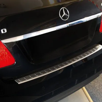 Nakładka na zderzak tylny do Mercedes W212 E klasa (Stal)