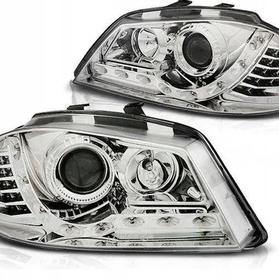Lampy reflektory Seat Ibiza 6l 02-08 chrome led