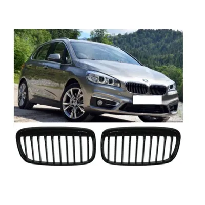 Grill bmw 2 f45 active tourer 14-18 gloss black