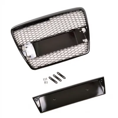 Grill sportowy Gloss Black  AUDI A6 C6 (4F) Sedan Avant przed liftem 2004-2008