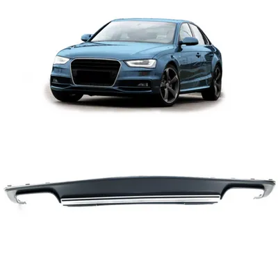 Tylny dyfuzor AUDI A4 B8 Facelift 2012-2015