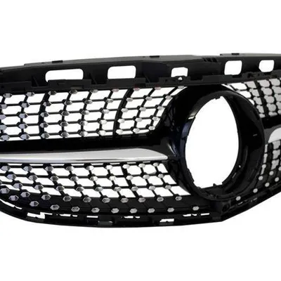 Grill mercedes benz w212 e 13-16 e43 amg look blac
