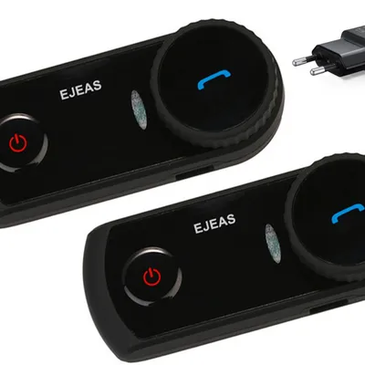 Interkom intercom motocyklowy E2 bluetooth na 2 kaski