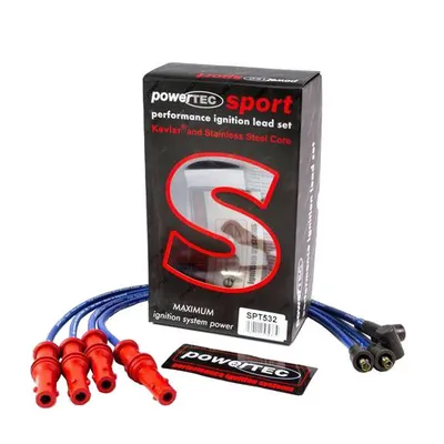 Przewody zapłonowe PowerTEC SUBARU FORESTER LEGACY IMPREZA EJ16-EJ22 92-02 Czerwone