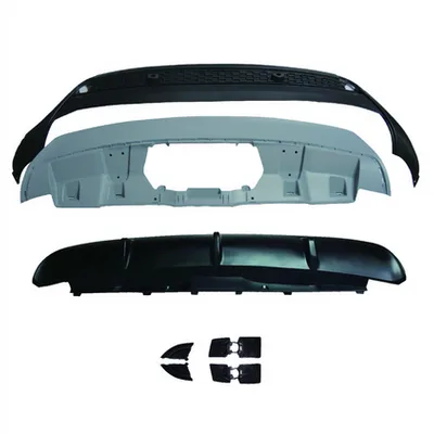 Tylny dyfuzor Matt Black BMW X6 E71 E72 2007-2014
