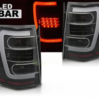 Lampy tylne LED Chrysler Jeep Grand Cherokee WJ/WG 1999-2005 Black Clear