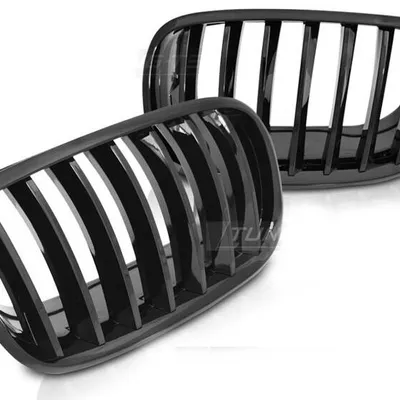 Grill Black Połysk Do Bmw X5 E70 X6 E71 08-