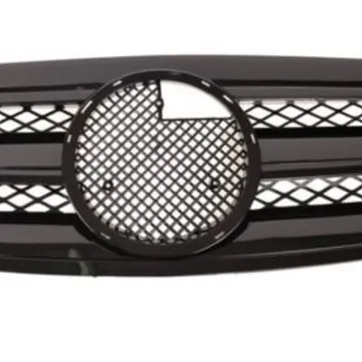 Grill mercedes e w211 02-06 gloss black