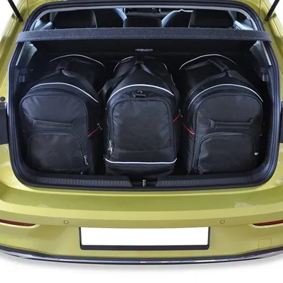 Vw golf hatchback phev 2020+ torby do bagażnika 3 szt
