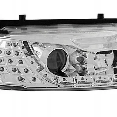 Reflektory przednie VW Passat B5 CHROM DAYLIGHT