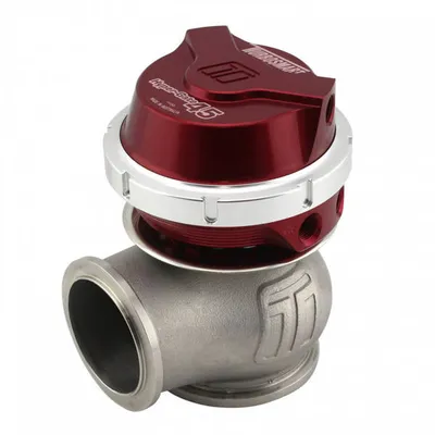 Wastegate zewnętrzny TurboSmart 45mm 1.0 Bar Hyper-Gate V-Band Czerwony