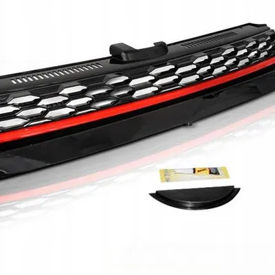 Grill Atrapa Vw Golf 7 VII 17- GTI Style Red Lift