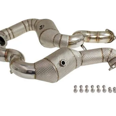 Downpipe Audi RS6 C7 RS7 S6 C7 S7 4.0 TFSI V8 Heat Shield