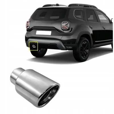 Końcówka wydechu do DACIA DUSTER HM | SR II 2018-2023