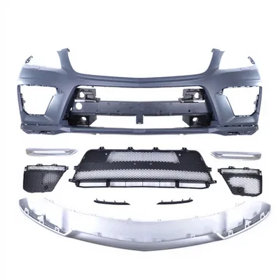 Przedni zderzak sport PDC SRA LED DRL MERCEDES M-Class W166 2012-2018
