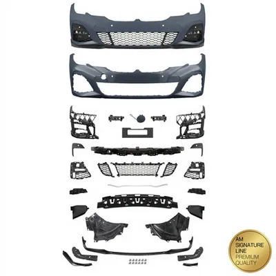 Przedni zderzak sport PDC Lampy przeciwmgielne BMW 3 G20 G21 przed liftem 2019-2022