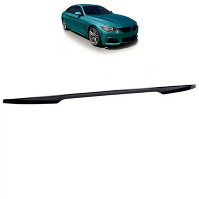 Lotka Lip Spoiler Gloss Black BMW 4 F36 2014-obecnie