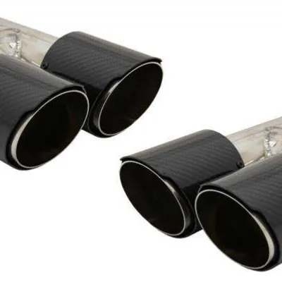 Końcówki wydechy carbon fiber fi 2 x 9cm