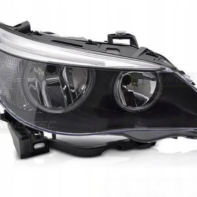 Lampa prawa reflektor black do BMW e60 e61 03-07