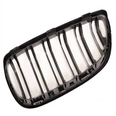 Grill sportowy podwójne żeberka Gloss Black BMW 3 E92 E93 przed liftem 2005-2010
