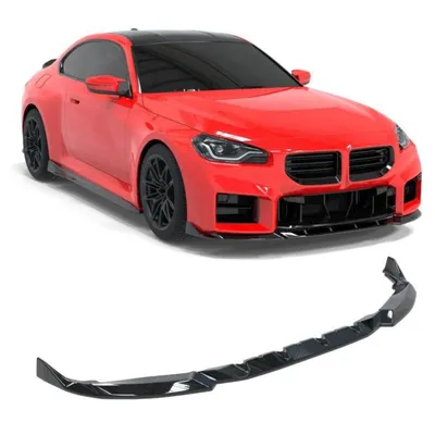 Spiltter przedni do bmw m2 g87 23- gloss black