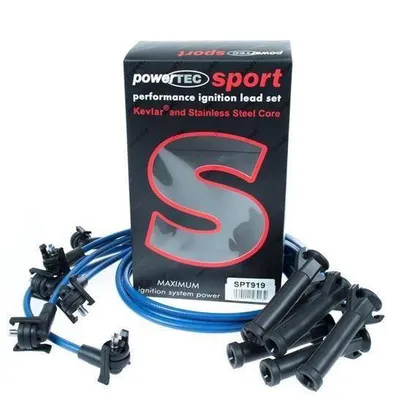 Przewody zapłonowe PowerTEC FORD EXPLORER RANGER 4.0L V6 97-02 Niebieskie