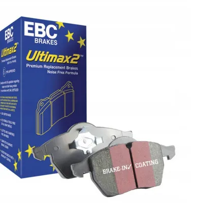 DP1597 - Zestaw klocków hamulcowych seria ULTIMAX2 EBC Brakes CITROEN | C1 | PEUGEOT | 107 | 108 | TOYOTA | Aygo