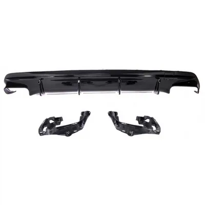 Tylny dyfuzor Gloss Black MERCEDES CLA C117, X117 przed liftem 2013-2015