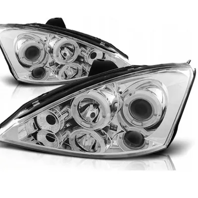 Lampy Reflektory Ford Focus Mk1 01-04 Ringi Chrome