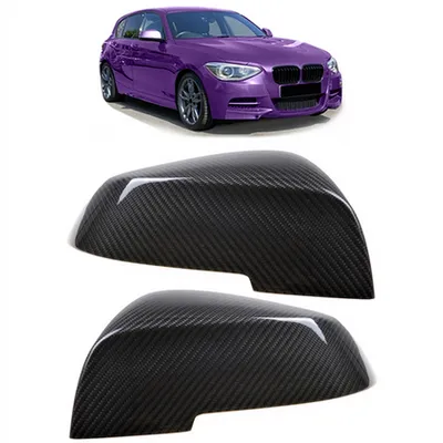 Zestaw osłon lusterek bocznych Carbon BMW 1 F20 F21 2 F22 F23 F87 3 F30 F31 4 F32 F33 F36 X1 E84 2012-2019