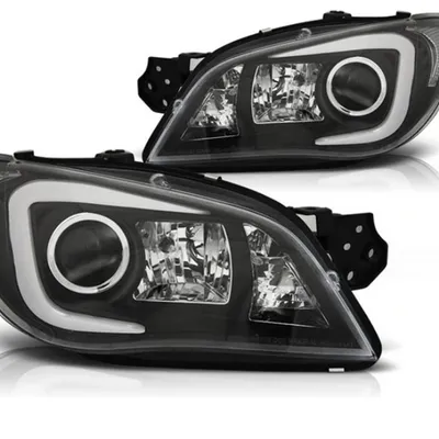 Lampy Subaru Impreza Ii Gd 06-07 Black Tube Led