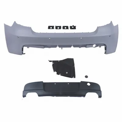 Tylny zderzak sport PDC zestaw z dyfuzorem BMW 1 E81 E87 2004-2011