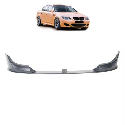 Dokładka przedniego zderzaka Matt Black BMW 5 E60 E61 2003-2010