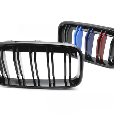 Grill Sport Glossy Black Tri-Colour do BMW X2 F39 2018–2023