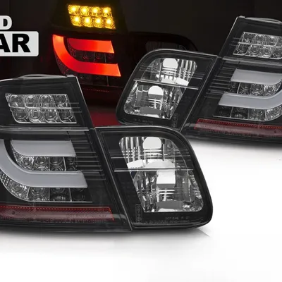 Lampy tylne LED Black do BMW E46 Sedan 2001–2005