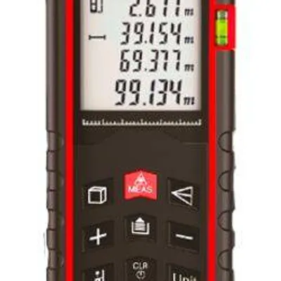Laserowy miernik cyfrowy dalmierz 100m KD10408