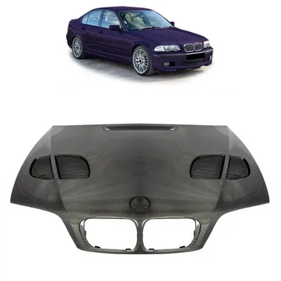 Carbon maska z wlotem  BMW 3 (E46) Sedan Touring przed liftem 1998-2001