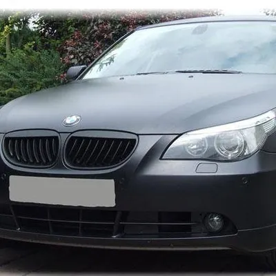 Grill bmw e60 e61 czarny mat 03-10